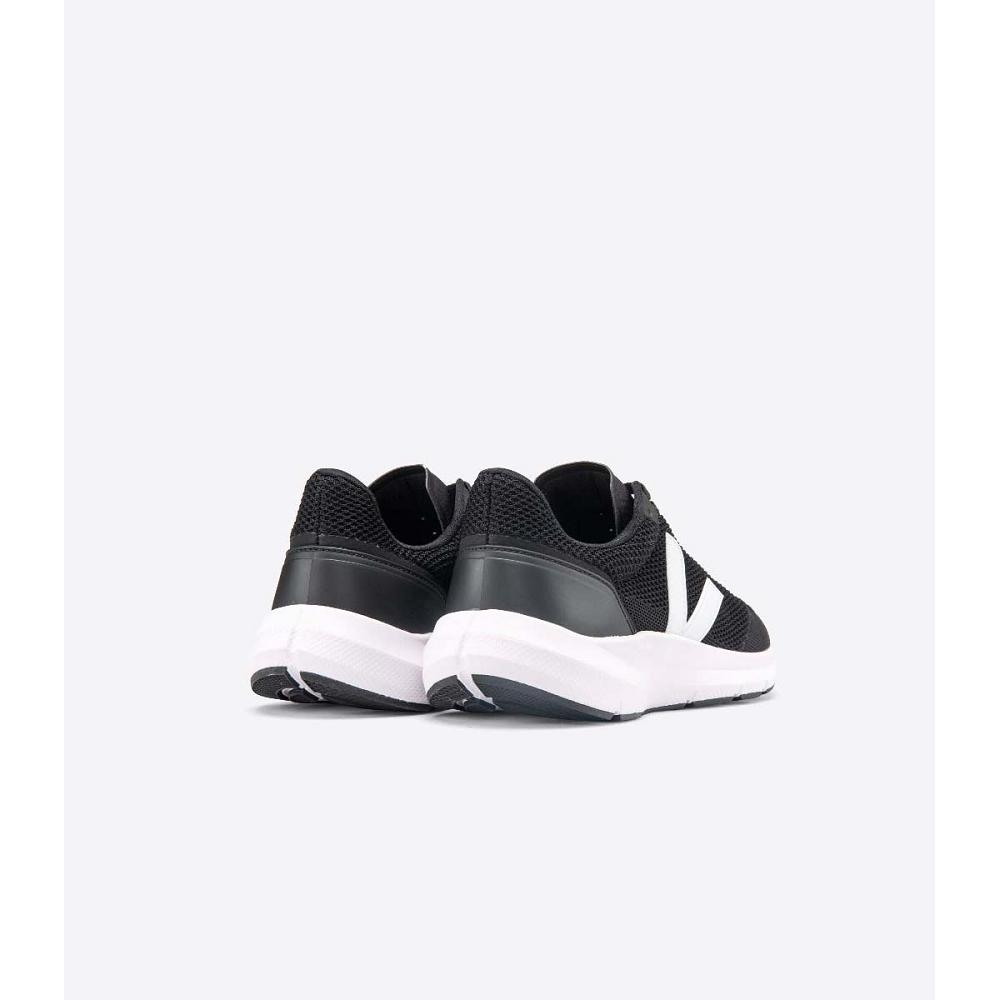 Veja MARLIN V-KNIT Schoenen Heren Black/White | NL 241YXF